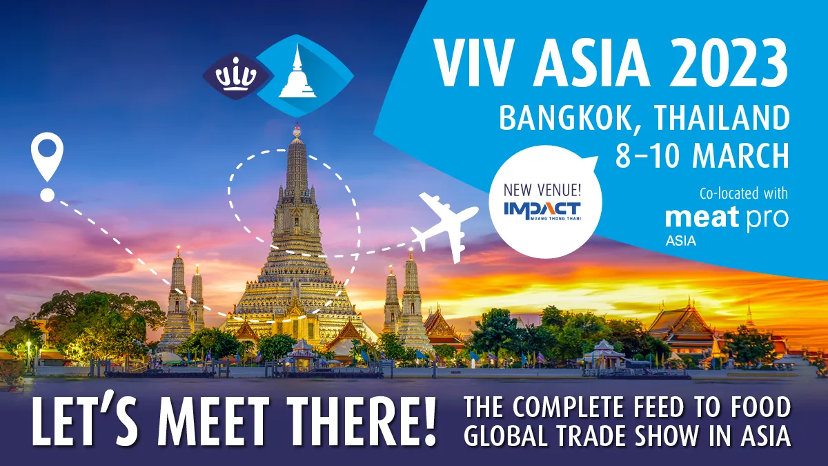 ปฏิทินท่องเที่ยว-วิฟ เอเชีย 2023 อุตสาหกรรมการผลิตโปรตีนจากสัตว์