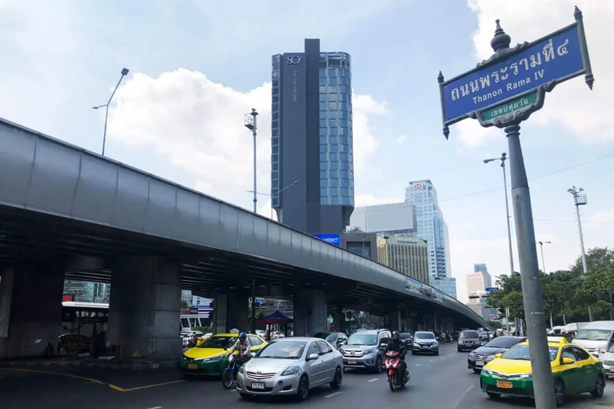"พระราม 4 โมเดล" โครงการศึกษาแก้ปัญหาและการจัดการปัญหาจราจรถนนพระราม 4