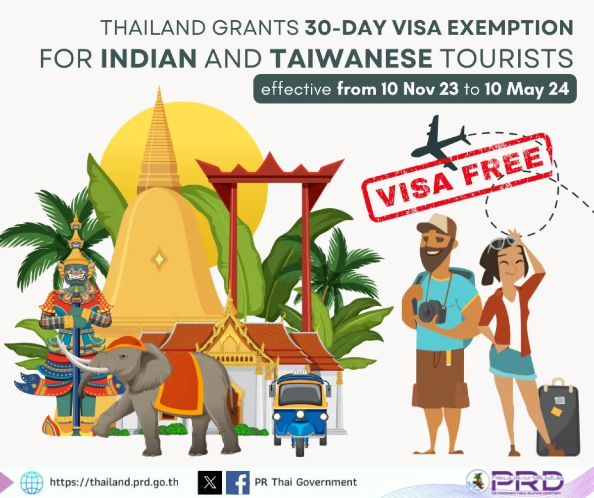 Thailand grants 30-day visa ex...