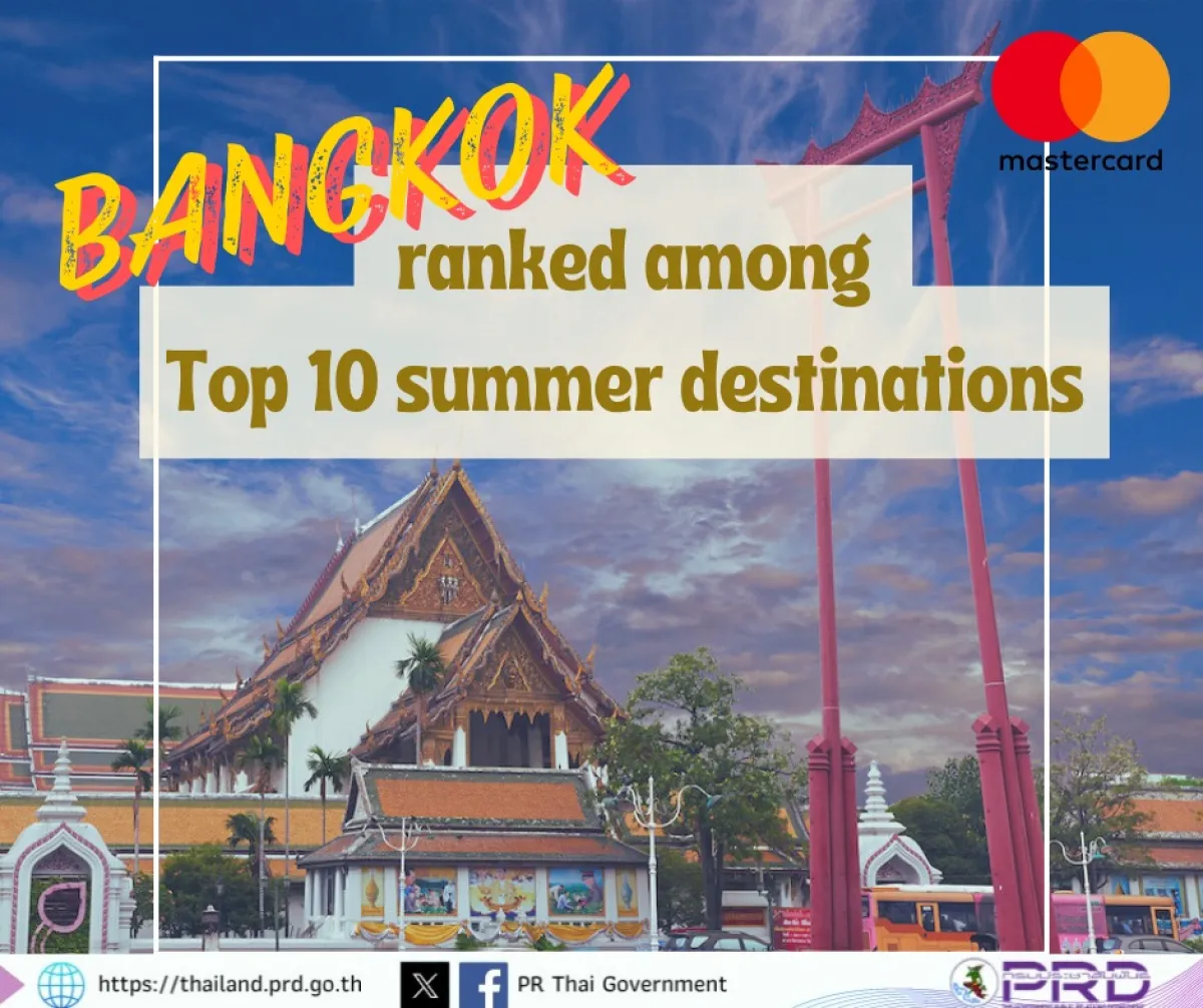 Bangkok ranked among Top 10 su...