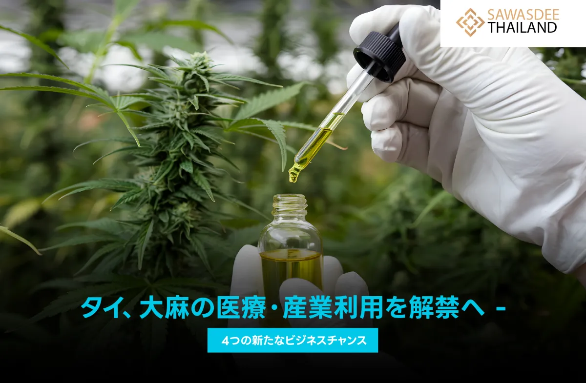 タイ、大麻の医療・産業利用を解...
