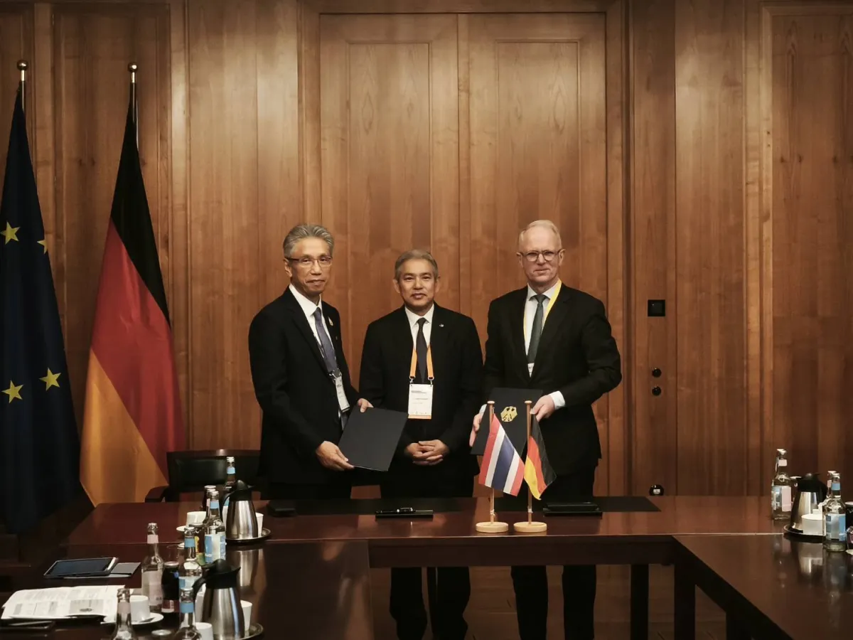 Thailand und Deutschland unterzeichnen die Joint Declaration of Intent zur Einrichtung eines Energiedialogs