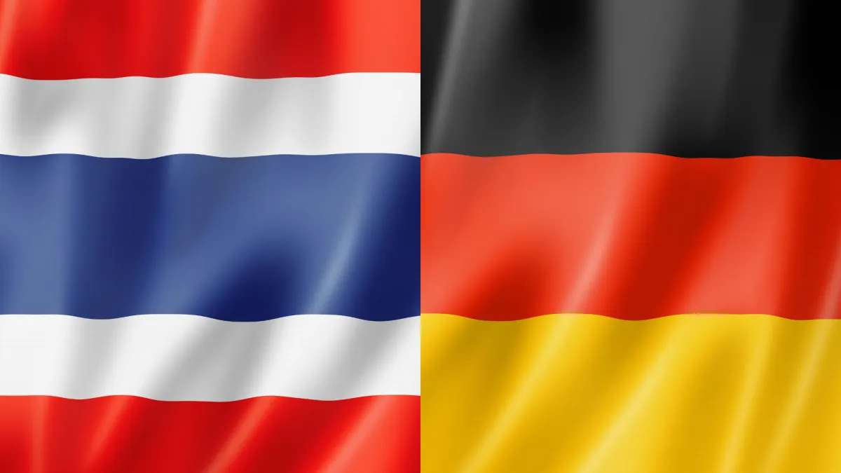 Deutschland und Thailand: Bila...
