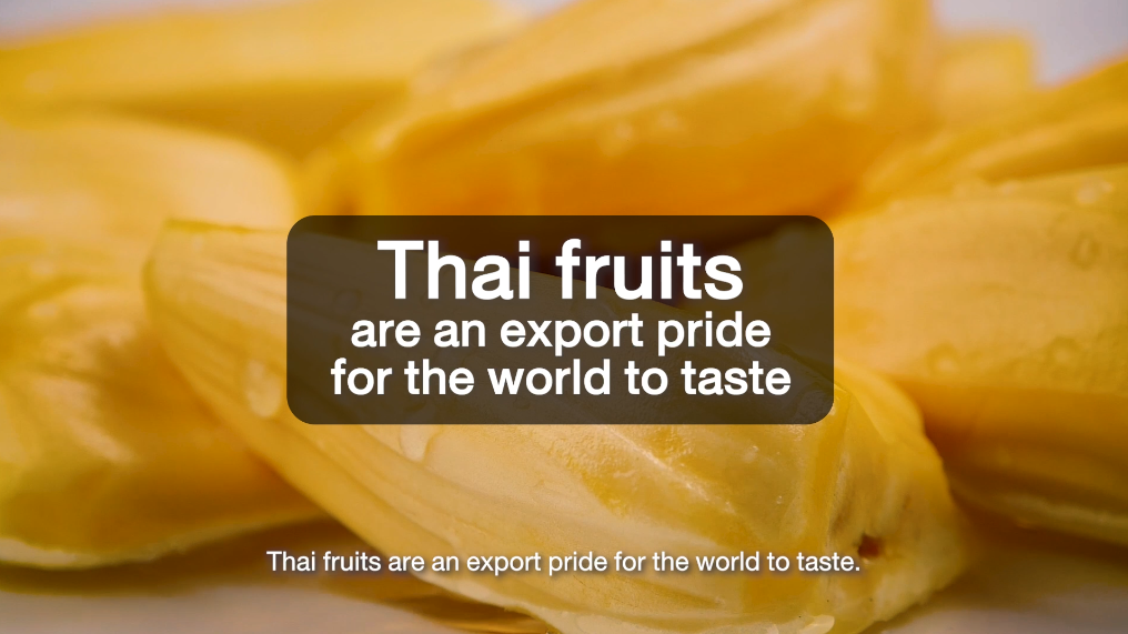 Success measures confirm 950,000 tons of Thai fruits to the world market