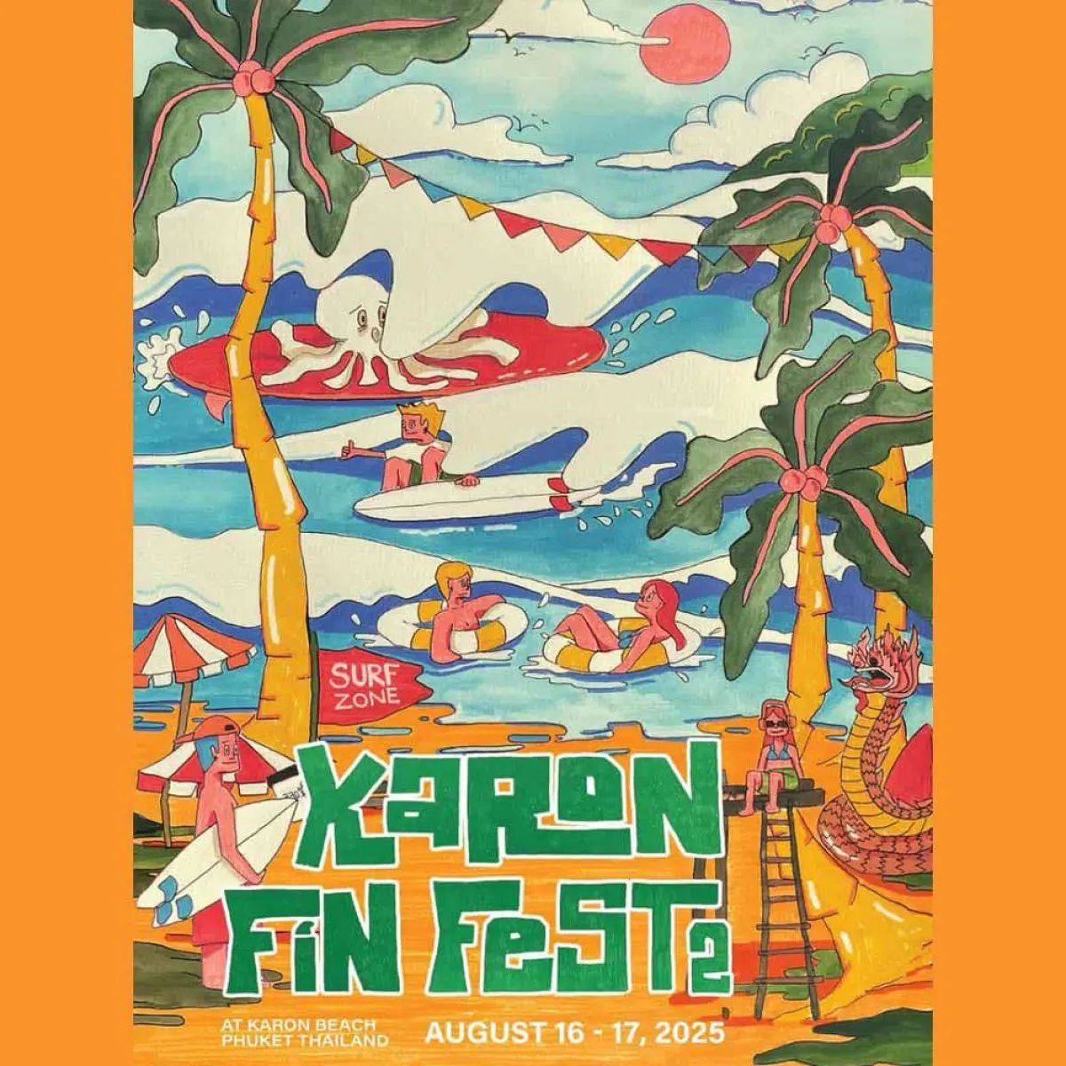 Karon Fin Fest2 X Surftival
