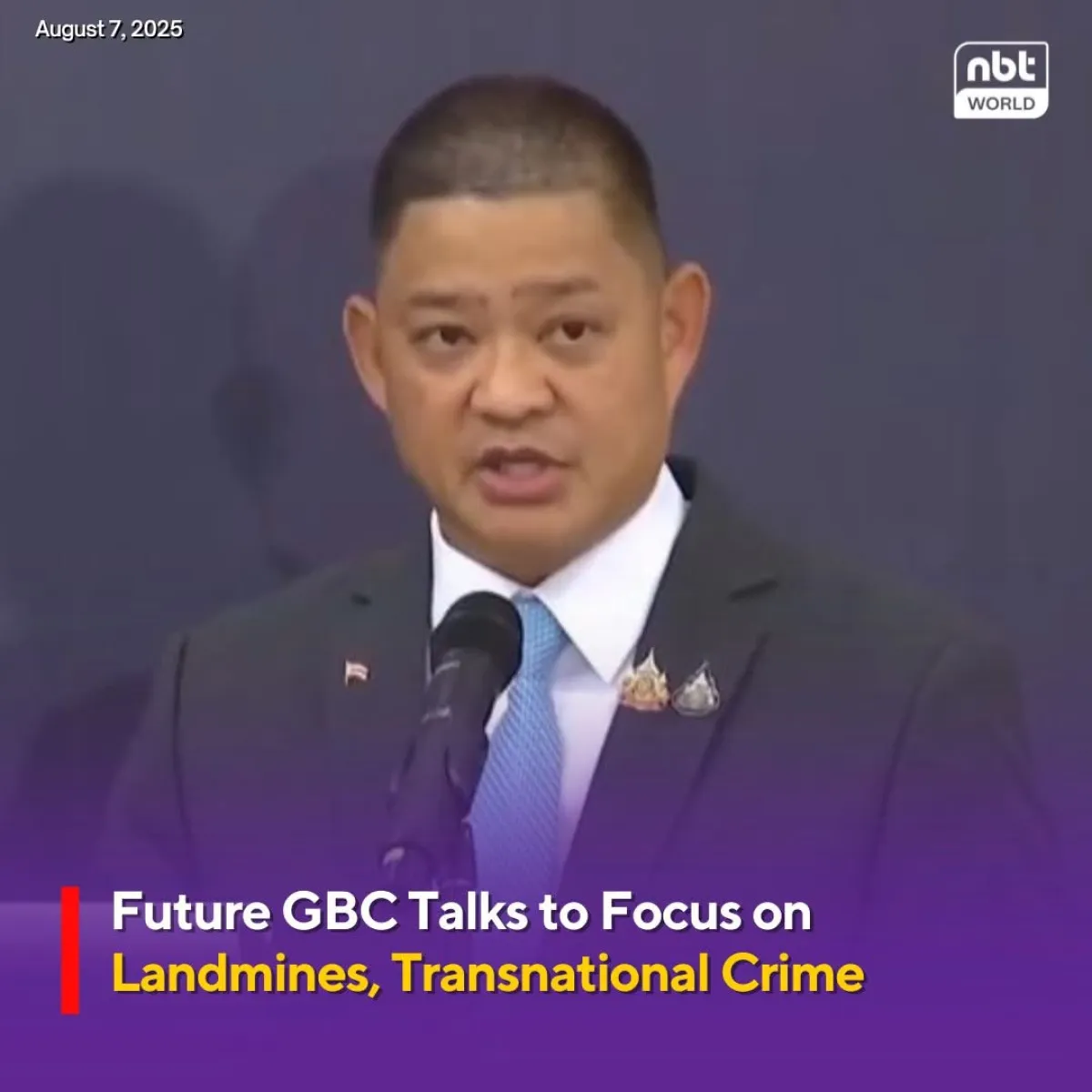 Future GBC Talks to Focus on Landmines, Transnational Crime