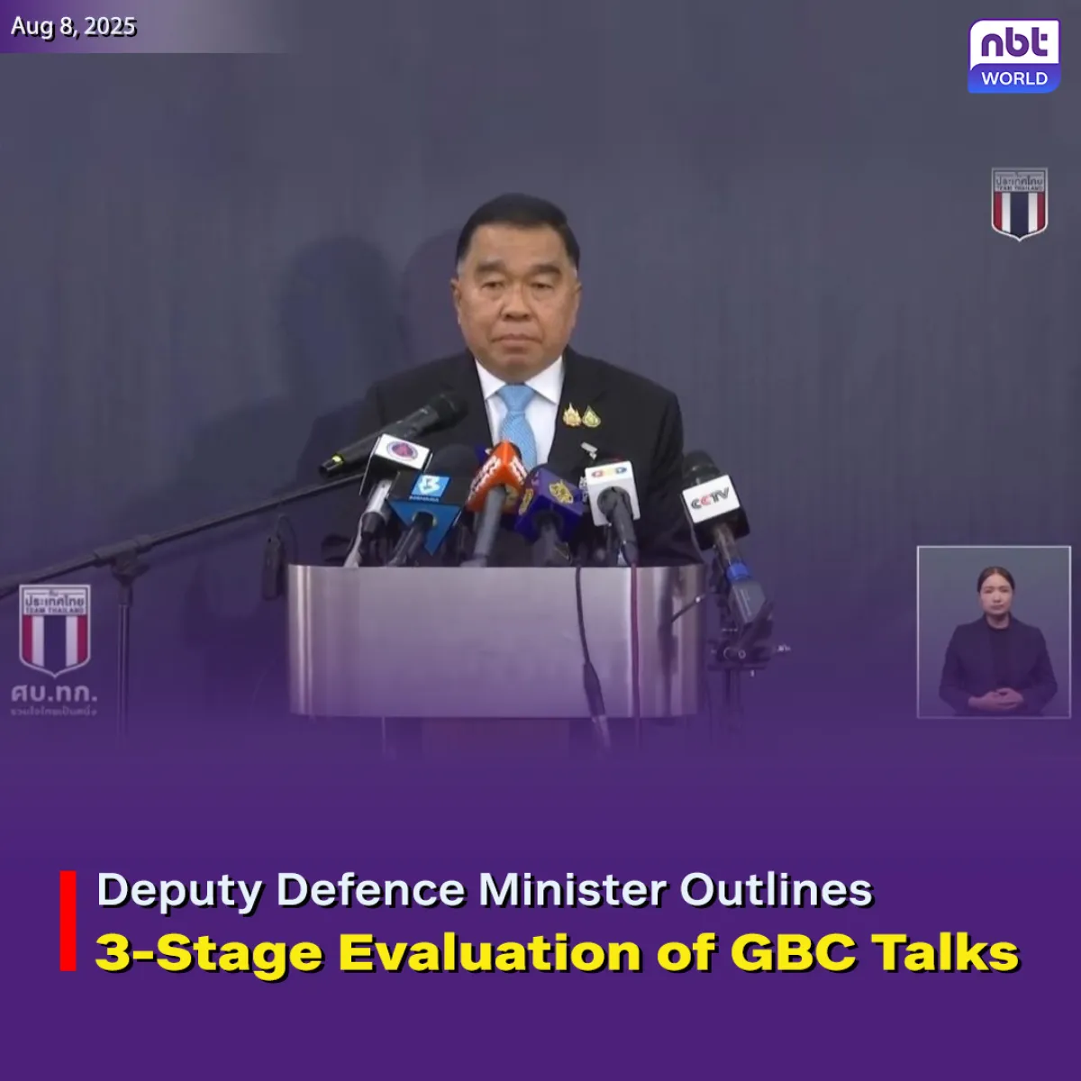 3-Stages Evaluation of GBC Talks
