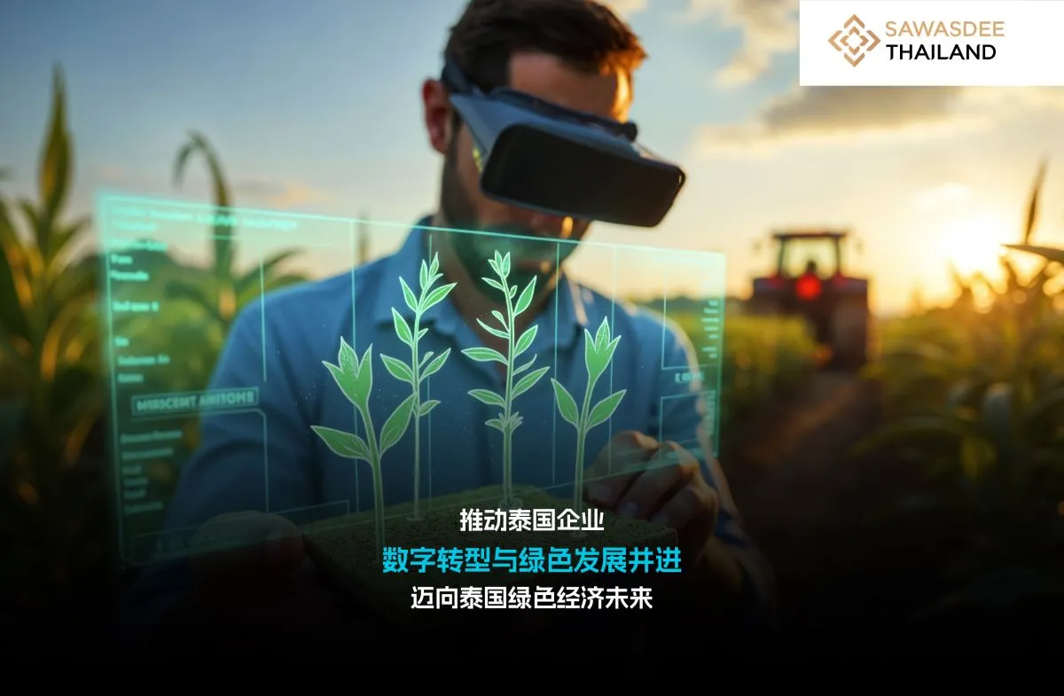 推动泰国企业 数字转型与绿色发展并进 迈向泰国绿色经济未来