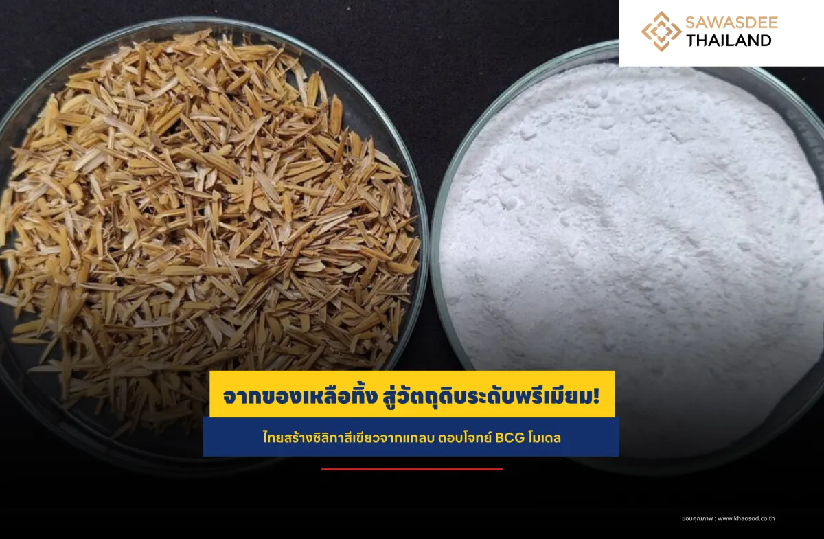 จากของเหลือทิ้ง สู่วัตถุดิบระด...