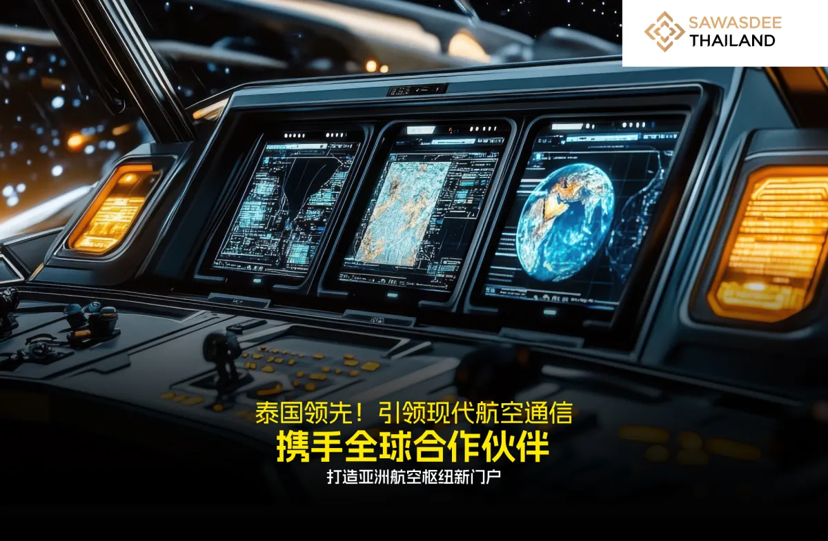 泰国领先！引领现代航空通信 携手全球合作伙伴 打造亚洲航空枢纽新门户