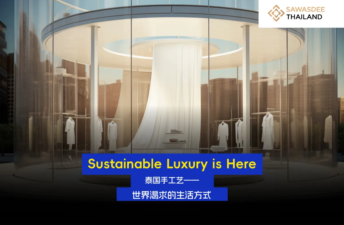 Sustainable Luxury is Here 泰...
