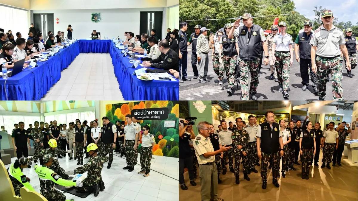 รองนายกฯ สุชาติ ลงพื้นที่เขาใหญ่ ผลักดันอุทยานแห่งชาติ สู่มาตรฐานสากล ภายใต้นโยบาย “เที่ยวสุขใจ ปลอดภัย ได้มาตรฐาน”