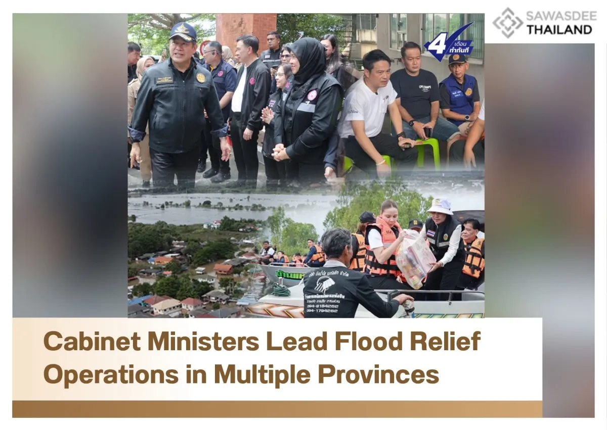 Cabinet Ministers Lead Flood Relief Operations in Multiple Provinces