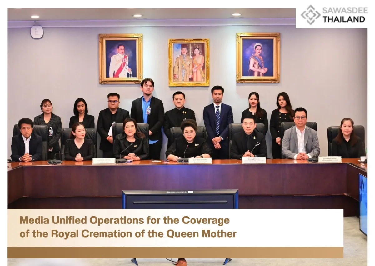 Media Unified Operations for the Coverage of the Royal Cremation of the Queen Mother