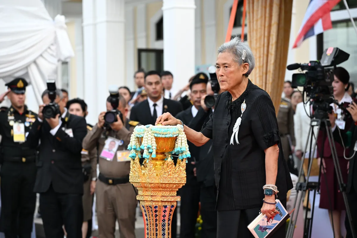 สมเด็จพระกนิษฐาธิราชเจ้า กรมสมเด็จพระเทพรัตนราชสุดาฯ สยามบรมราชกุมารี อุปนายิกาผู้อำนวยการสภากาชาดไทย เสด็จพระราชดำเนินไปทรงเปิดงานกาชาดประจำปี 2568