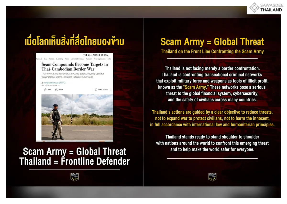 Scam Compounds Become Targets in Thai-Cambodian Border War