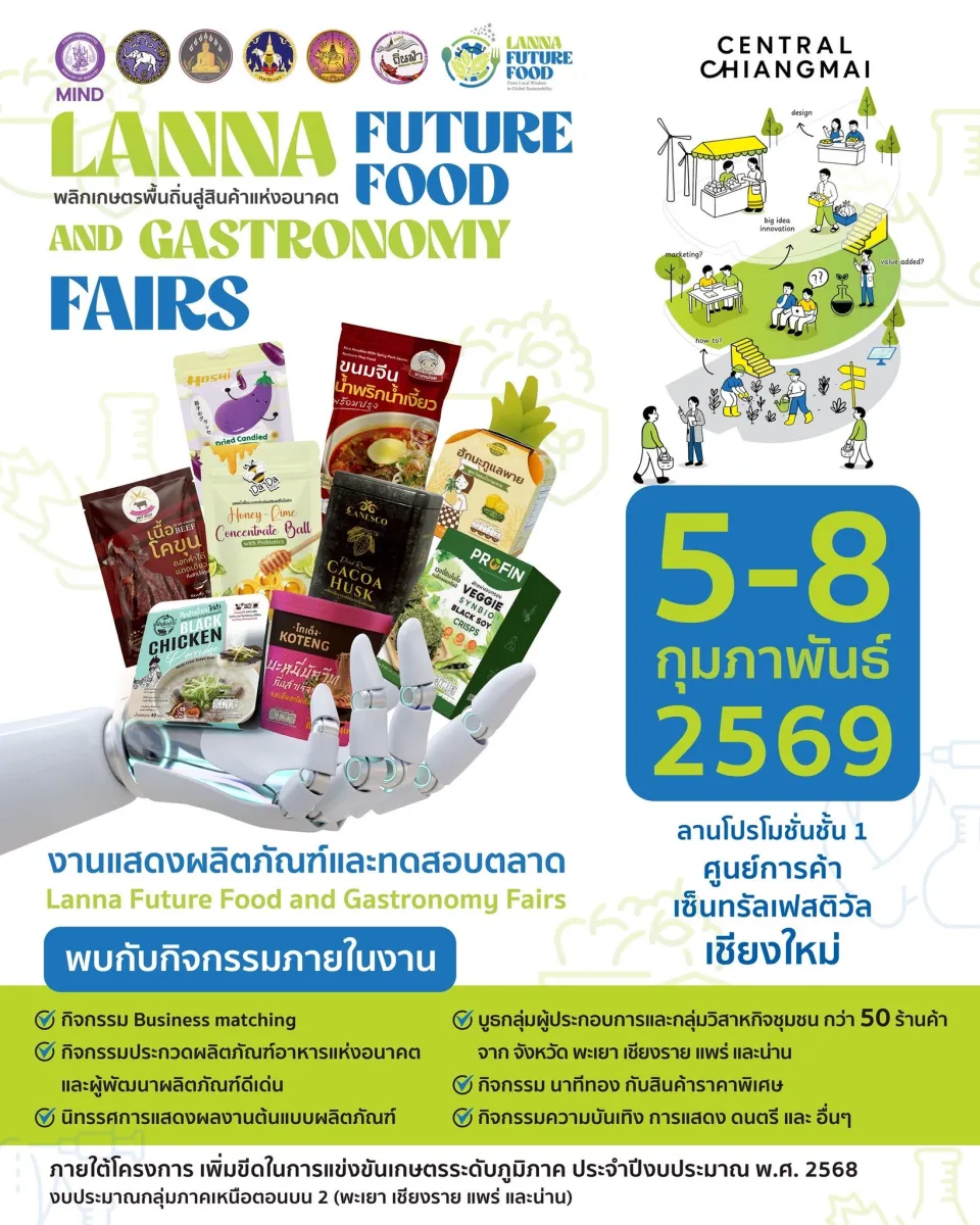 งาน “Lanna Future Food and Gastronomy Fairs”
