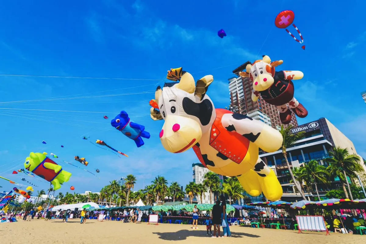 งาน Pattaya International KITE on the Beach 2026