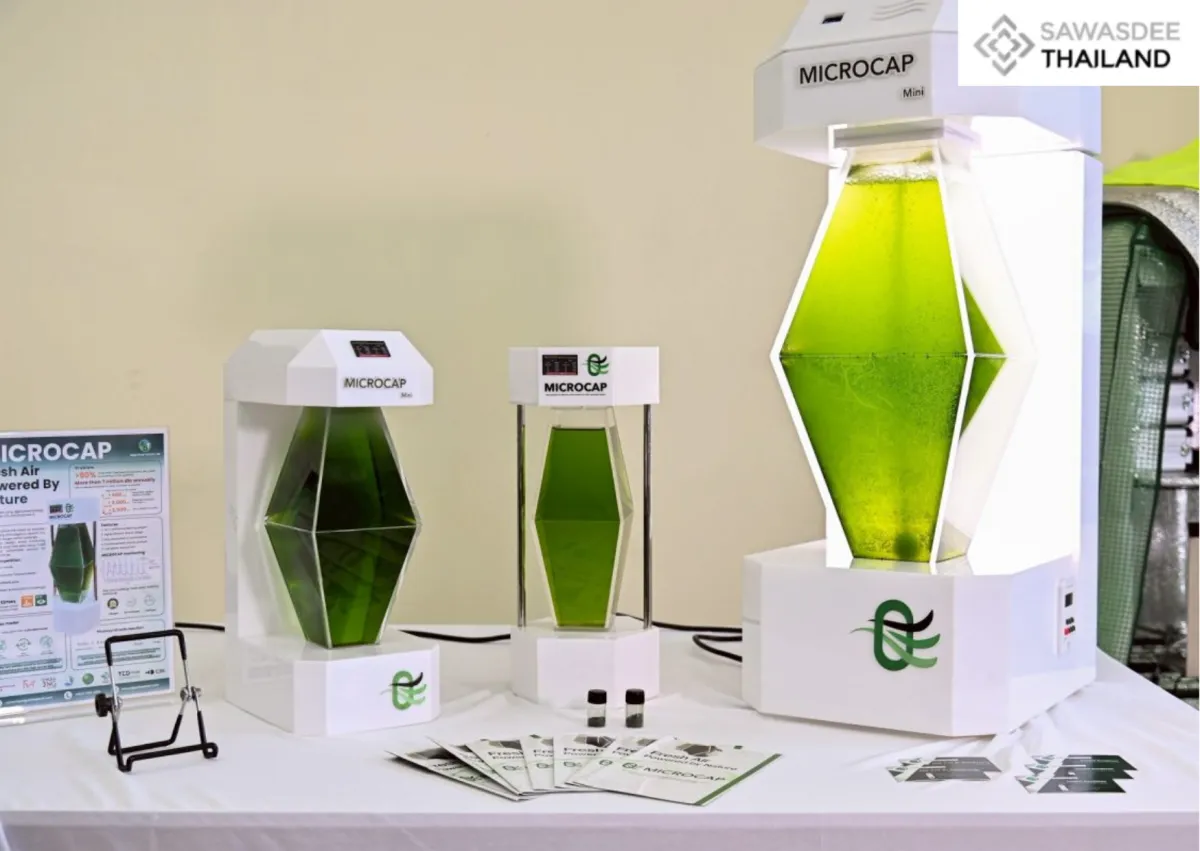 MICROCAP: Microalgae-Powered Oxygen Generator Showcases Thailand’s Innovation Capacity for Urban Air Quality and Carbon Neutrality