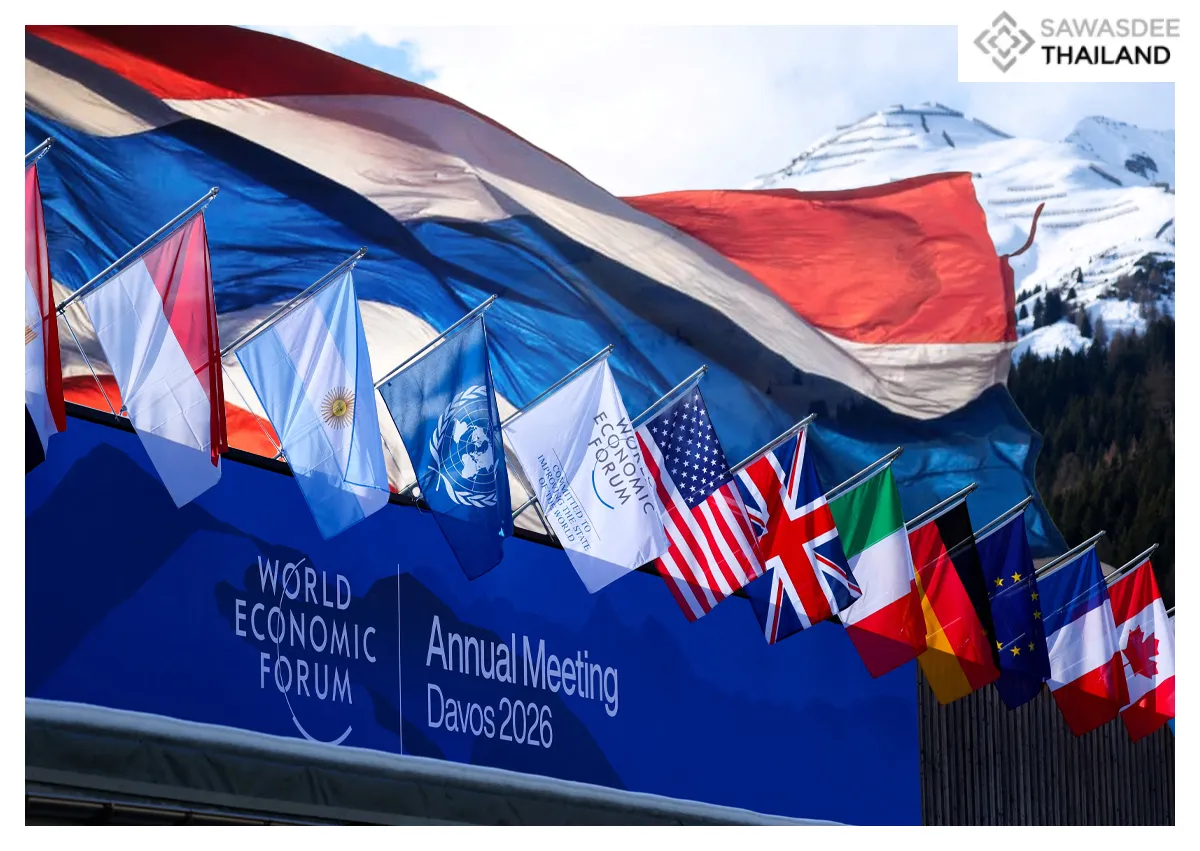 ประเทศไทยชูวิสัยทัศน์ “ขอบฟ้าใหม่” บนเวที WEF 2026 ผลักดันการเติบโตทางดิจิทัลและพันธมิตรระดับโลก