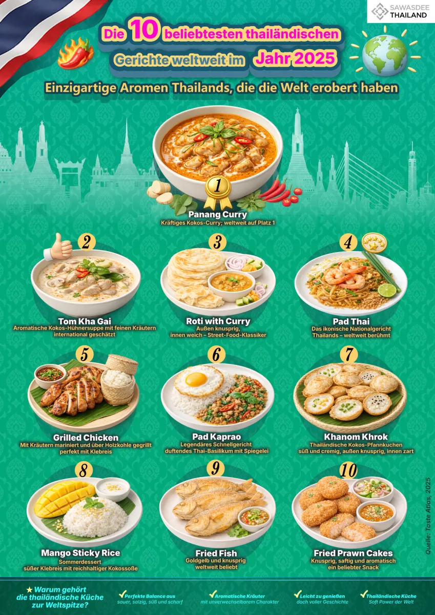 Die 10 beliebtesten thailändis...