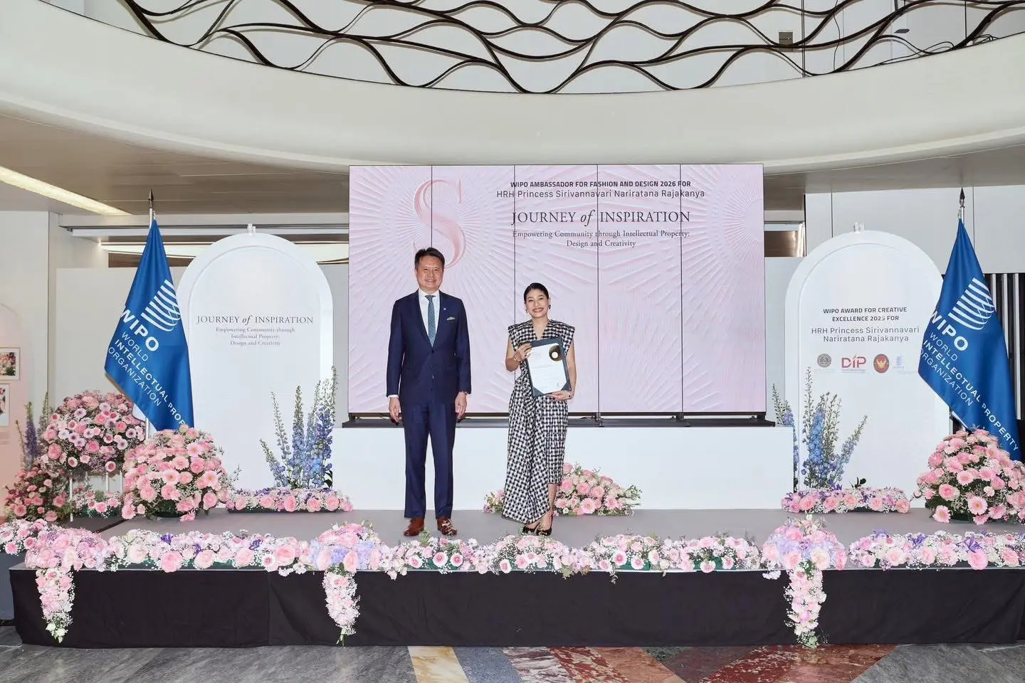 Princess Sirivannavari Appointed WIPO Ambassador for Fashion and Design