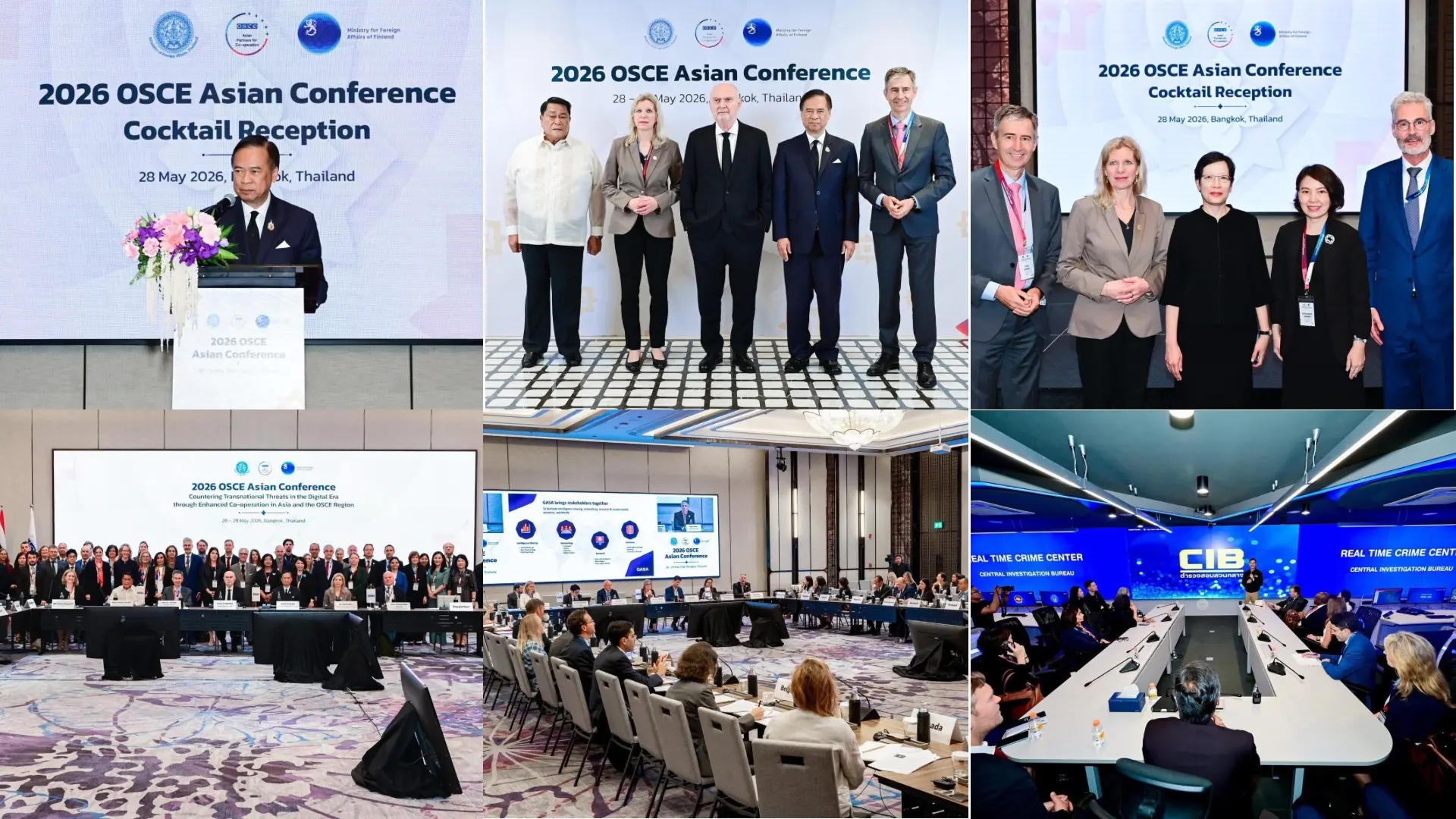 ผู้ช่วยรัฐมนตรีว่าการกระทรวงการต่างประเทศกล่าวเปิดการประชุม OSCE 2026 Asian Conference ที่กรุงเทพฯ