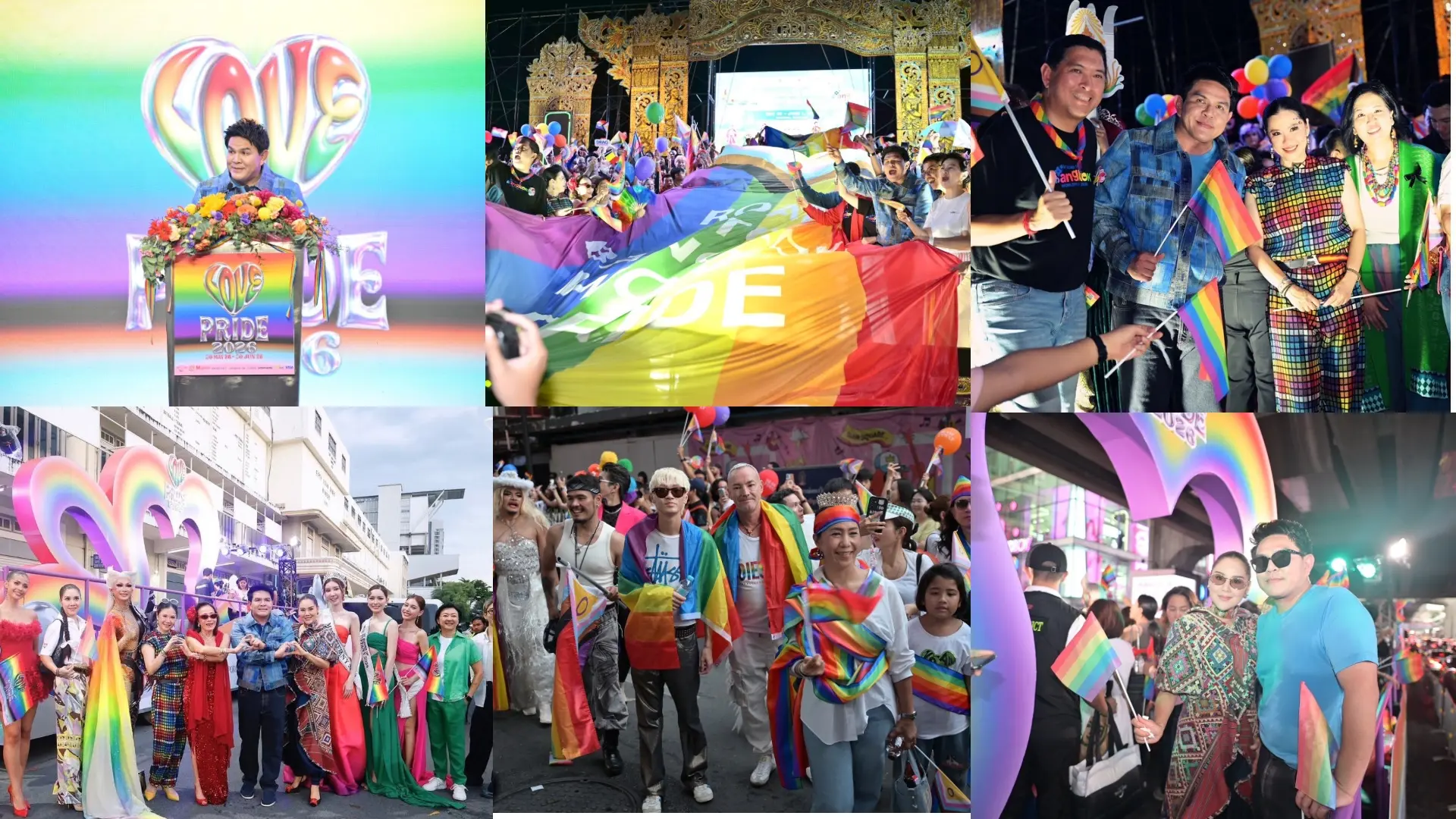 BANGKOK PRIDE PARADE 2026: Patch the World with Peace People Pride
