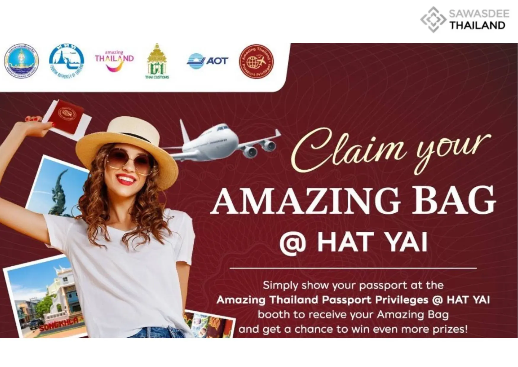 Amazing Thailand Passport Privileges @ HAT YAI launches with Amazing Bag gifting activity