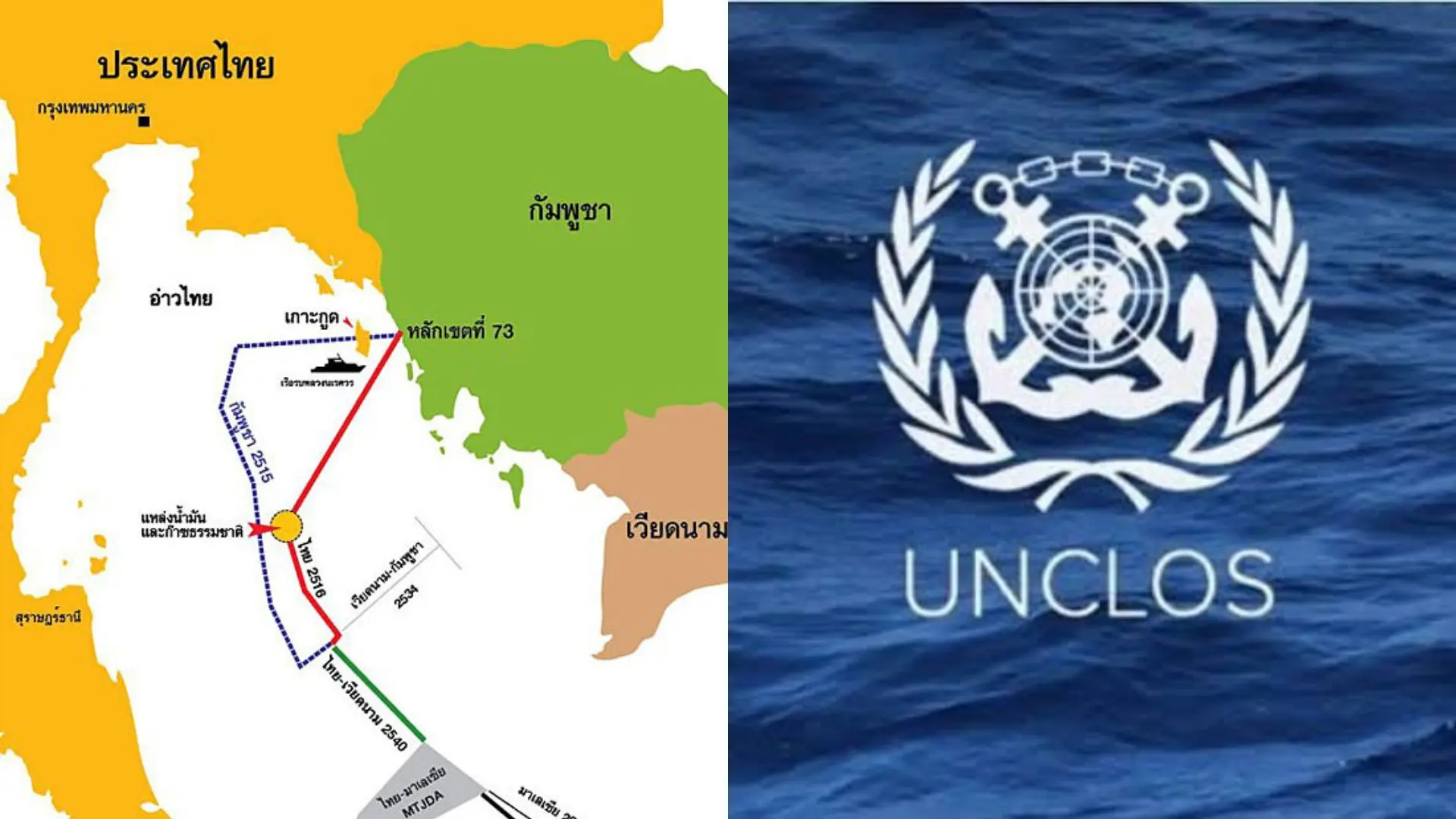 ไทยเดินหน้า UNCLOS เพื่อกำหนดเขตแดนทางทะเลให้ชัดเจน ไม่ใช่การเจรจาพัฒนาพื้นที่ร่วมกัน ขอประชาชนมั่นใจ ไทยยึดผลประโยชน์ชาติสูงสุด