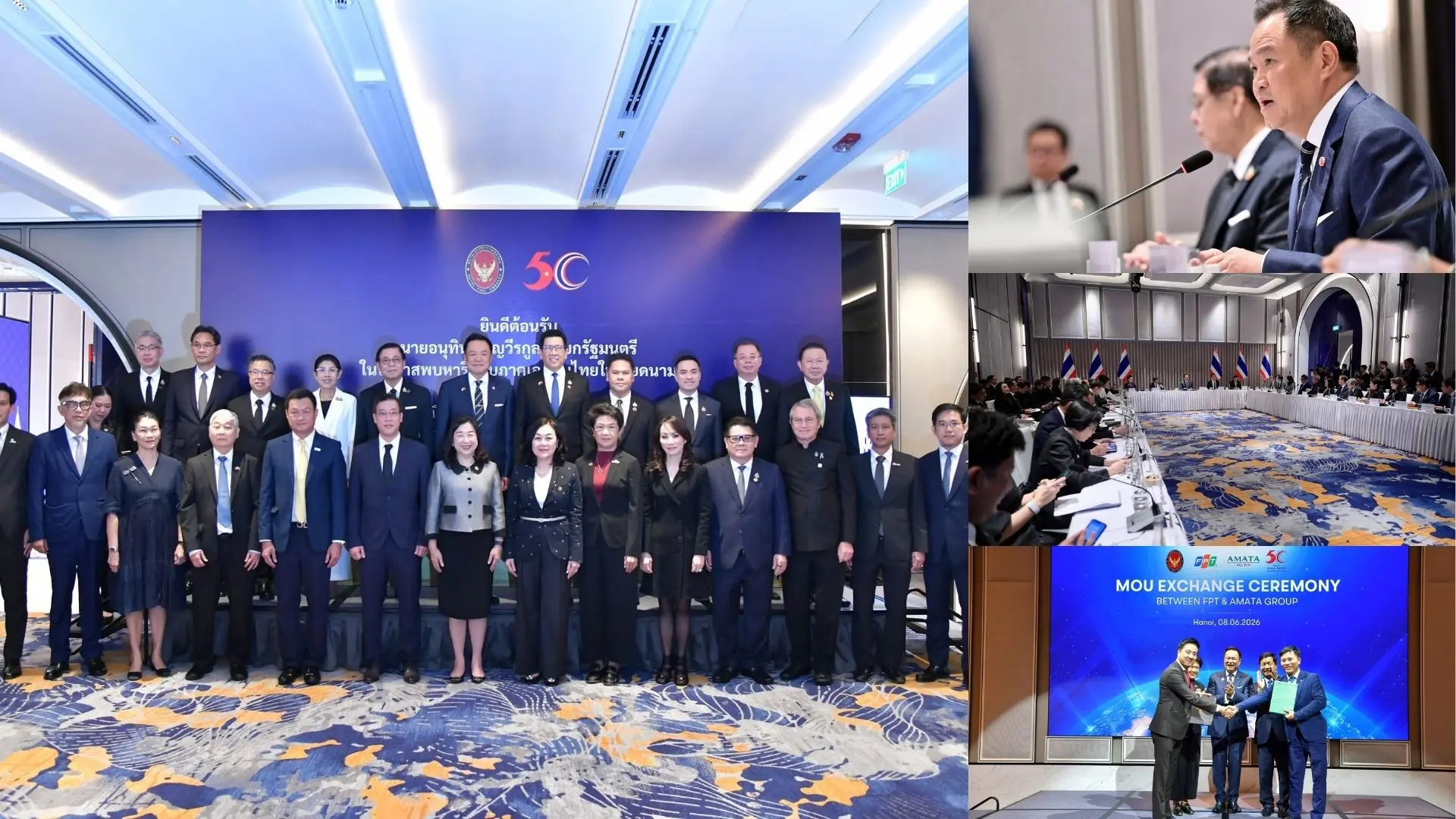 Thailand Eyes Stronger Vietnam Ties with MOUs and Investment Push