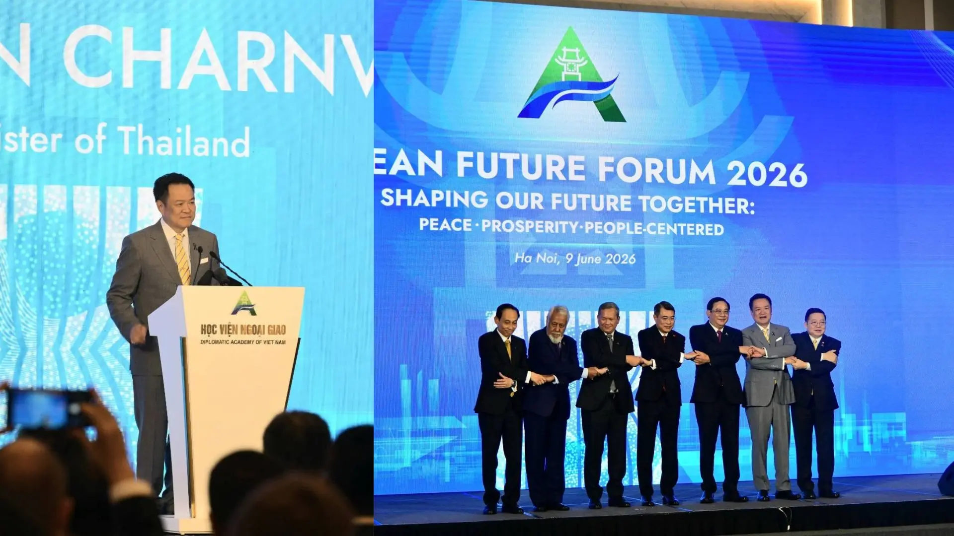 Remarks by Prime Minister Anutin Charnvirakul at the ASEAN Future Forum 2026 in Vietnam