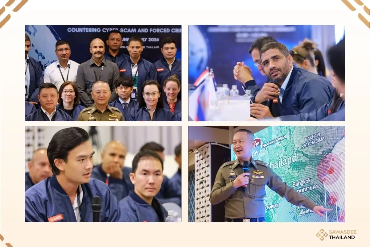 Thailand Hosts International Meeting to Expand Cooperation Against Human Trafficking Linked to Technology-Enabled Crime
