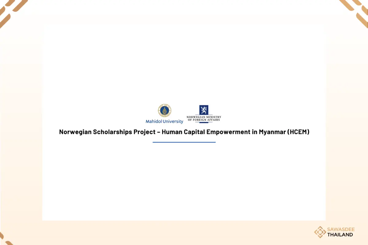 Mahidol University Expands Human Capital Development Through HCEM Scholarship Initiative